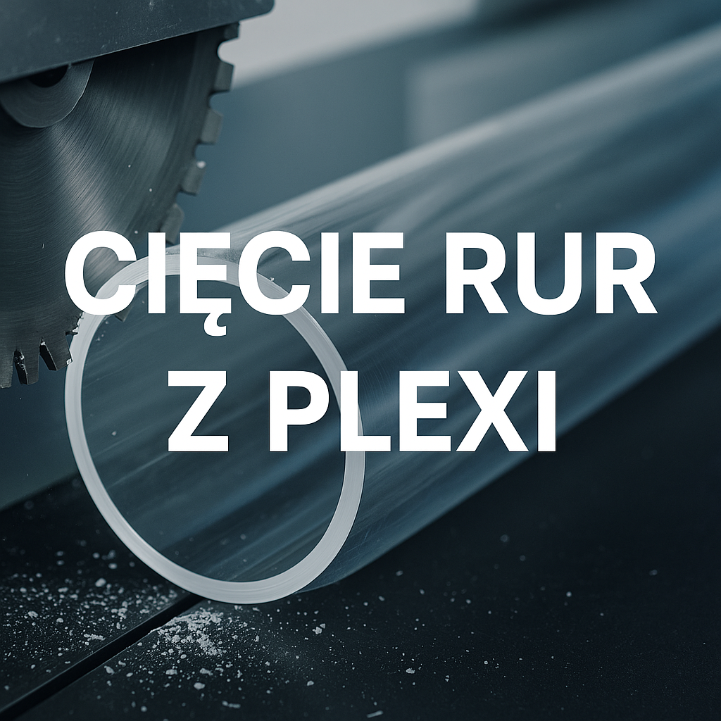 Cięcie rur z plexi