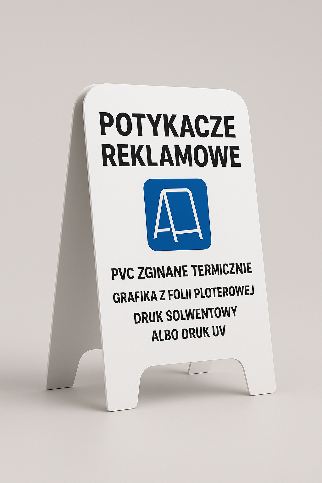 Potykacze reklamowe z PVC